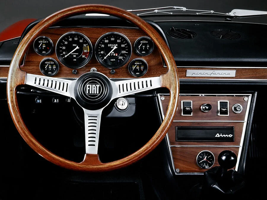 Fiat Dino Spider 2400 — Tableau de bord